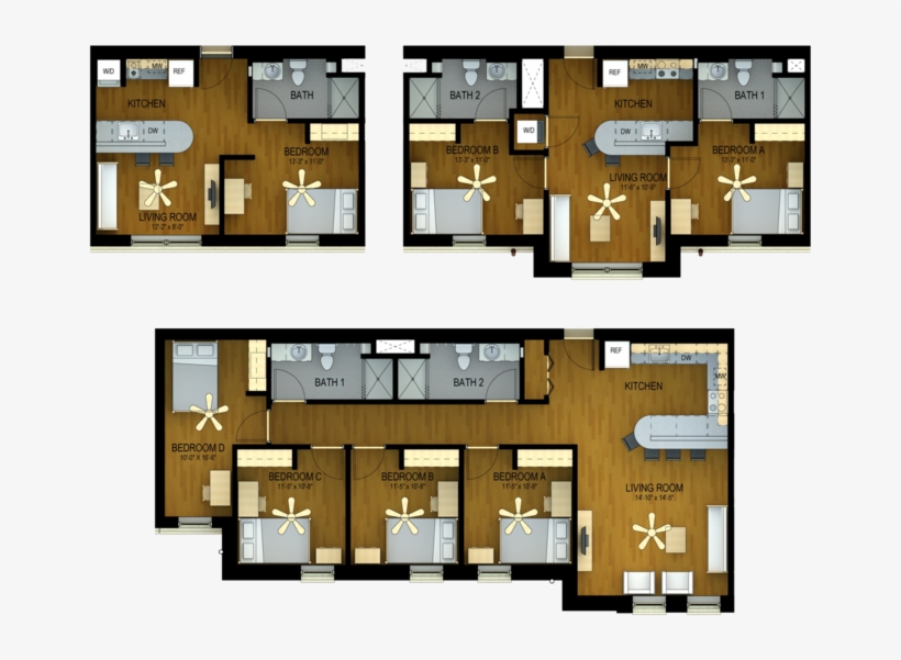 West Village Floor Layouts Texas Wesleyan West Village PNG Image