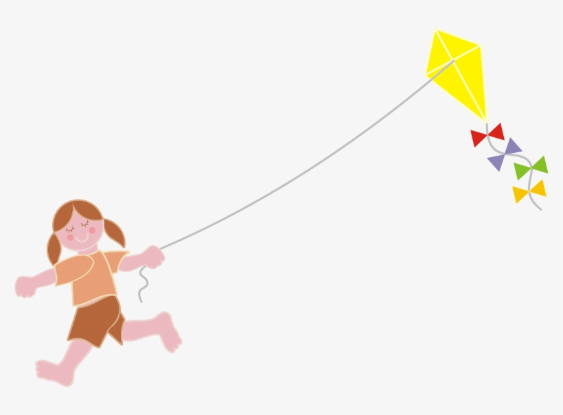 Medium Image - Flying Kite Png Clipart, transparent png download