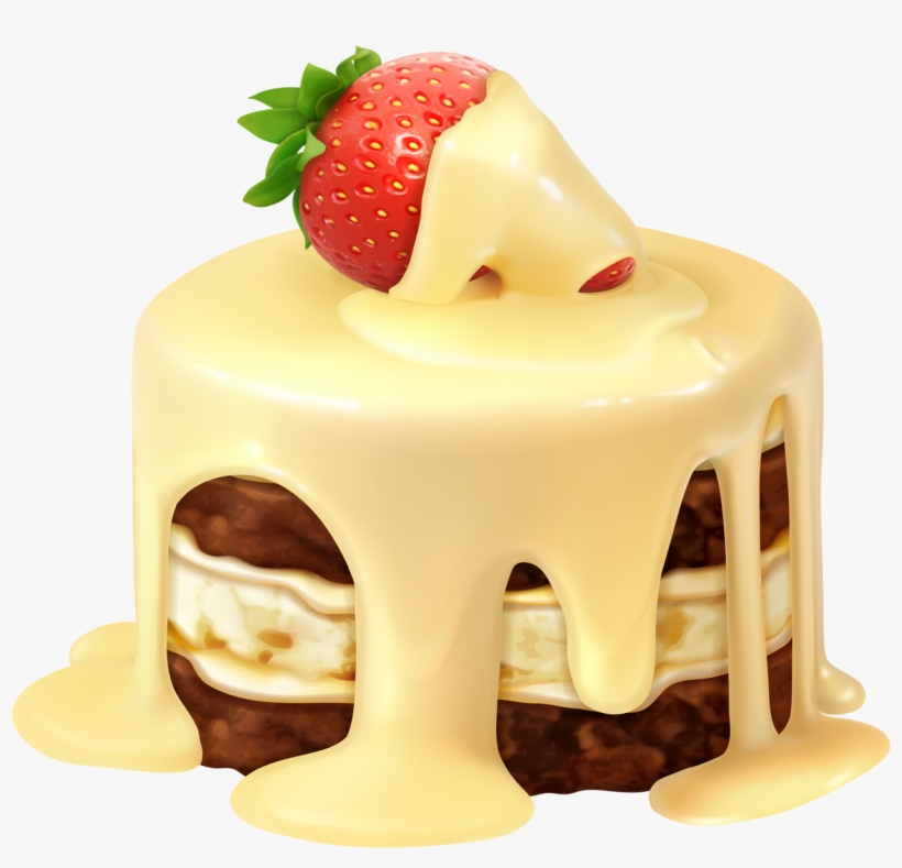 Desert Clipart Sponge Cake - Сладости Клипарт, transparent png download