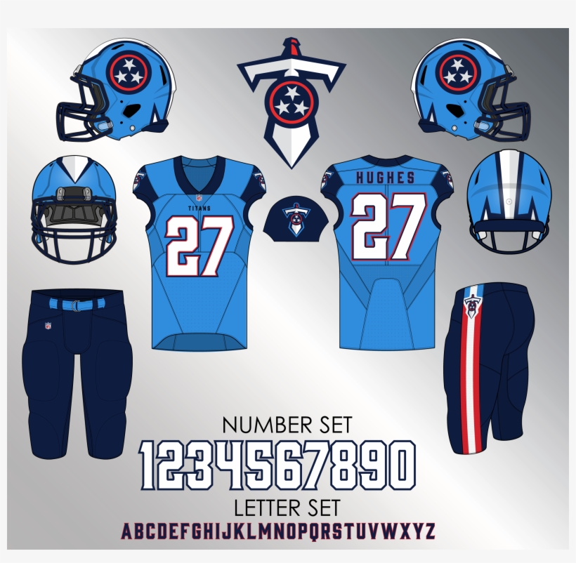 Titans-2017r - New Titans Uniforms 2018, transparent png download