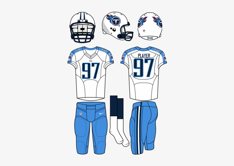 Tennessee Titans - Tennessee Titans Uniform Pants 2018, transparent png download