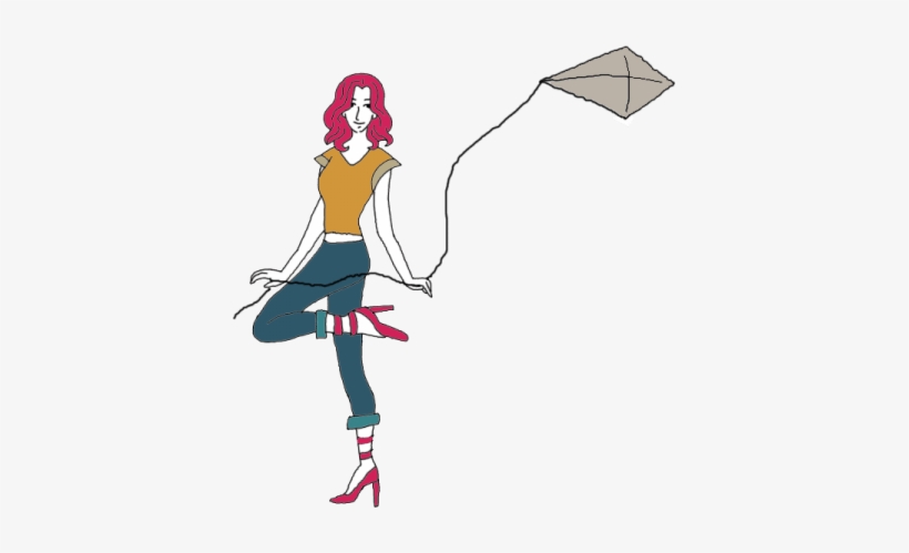 Kite - Illustration, transparent png download