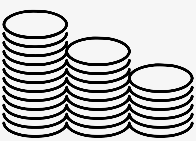 Coins Stacks Comments - Scalable Vector Graphics, transparent png download