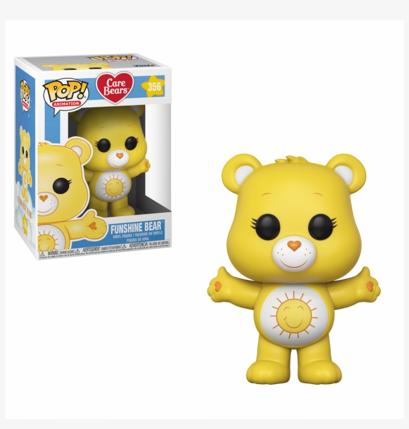 Funshine Bear 356 Funko Pop - Care Bears 7 Funko Pop, transparent png download