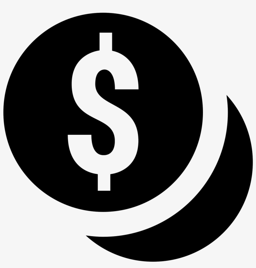 Two Stacks Of Objects That Could Be Coins - Icon, transparent png download