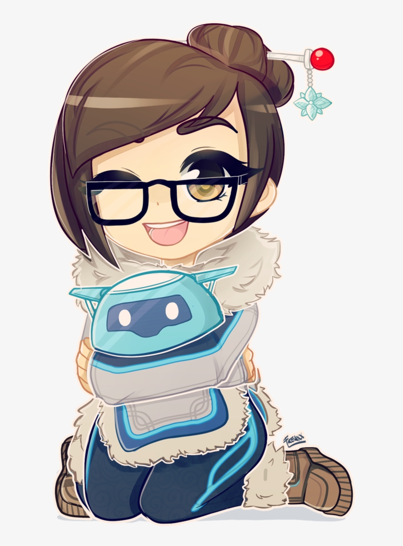 Mei By Jessicafreaxx - Mei Overwatch Chibi Png, transparent png download