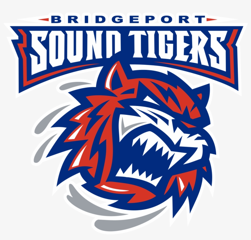 Bridgeport Sound Tigers Logo - Bridgeport Sound Tigers, transparent png download