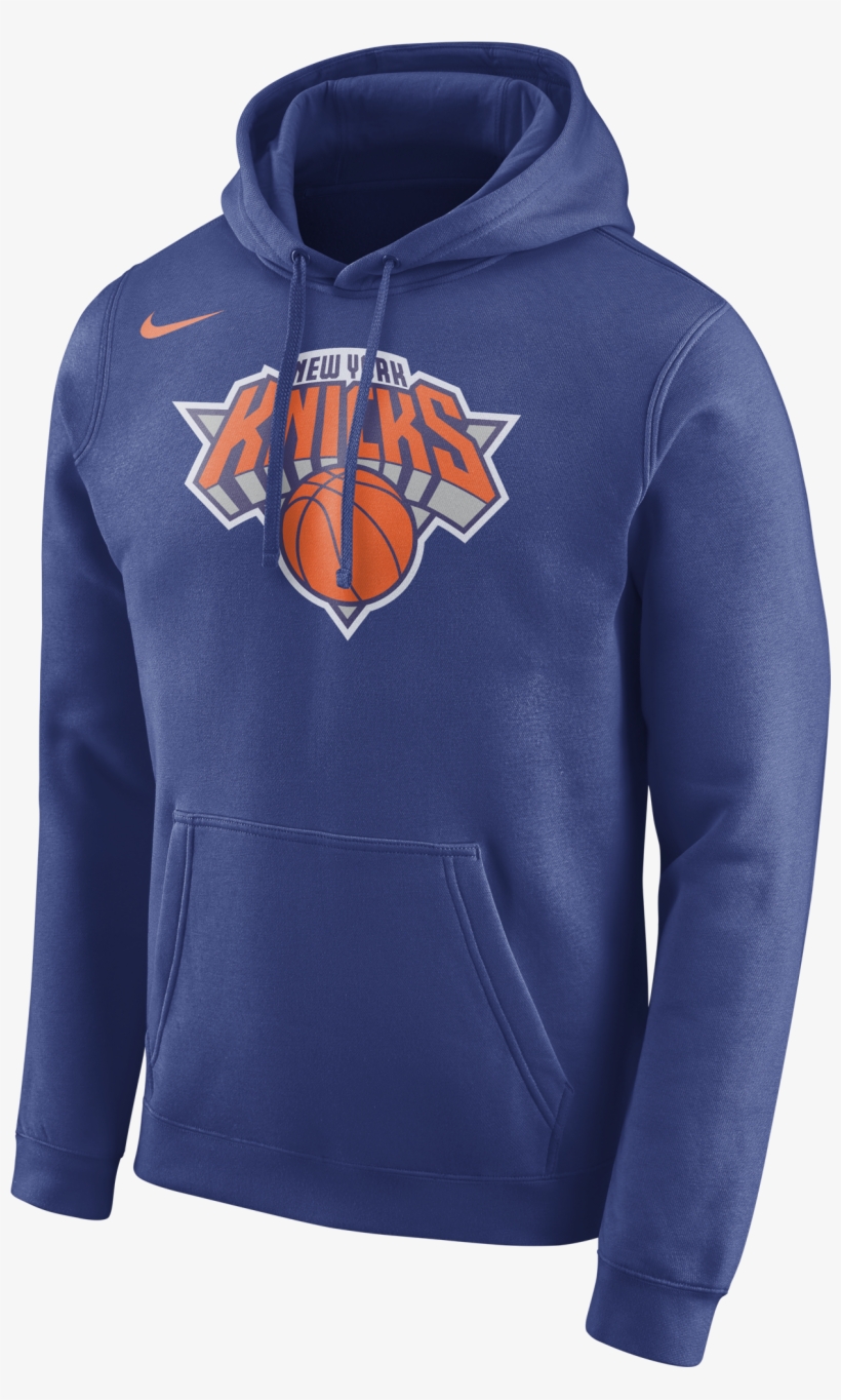 Nike Nba New York Knicks Hoodie Club Logo - Philadelphia 76ers Hoodie, transparent png download