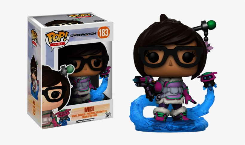 Overwatch Mei Mid Blizzard Pop Vinyl Figure Games - Mei Mid Blizzard Funko Pop, transparent png download