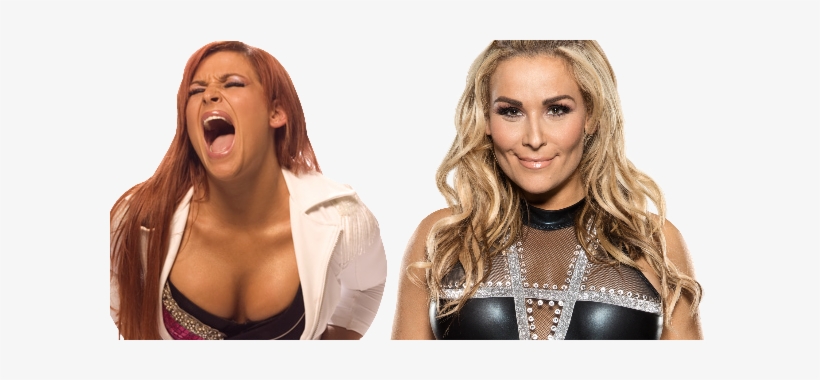 Charlotte And Becky Lynch Defeated Tamina, Nattie, - Elimination Chamber 2017 Match Cards, transparent png download