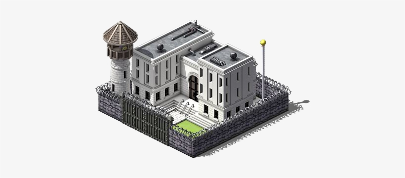 Federal Prison-icon - Prison Building Png, transparent png download