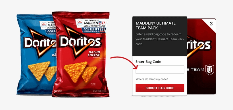 Enter Doritos Madden - Doritos Madden 18 Code, transparent png download
