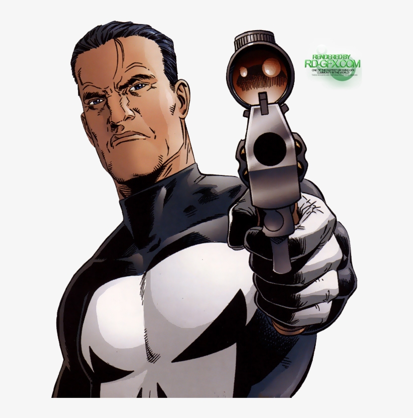Steve Dillon Punisher Cover, transparent png download