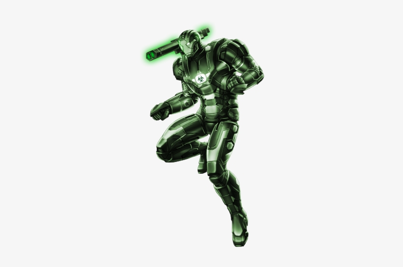 Bioweapon War Machine - War Machine Marvel Green, transparent png download