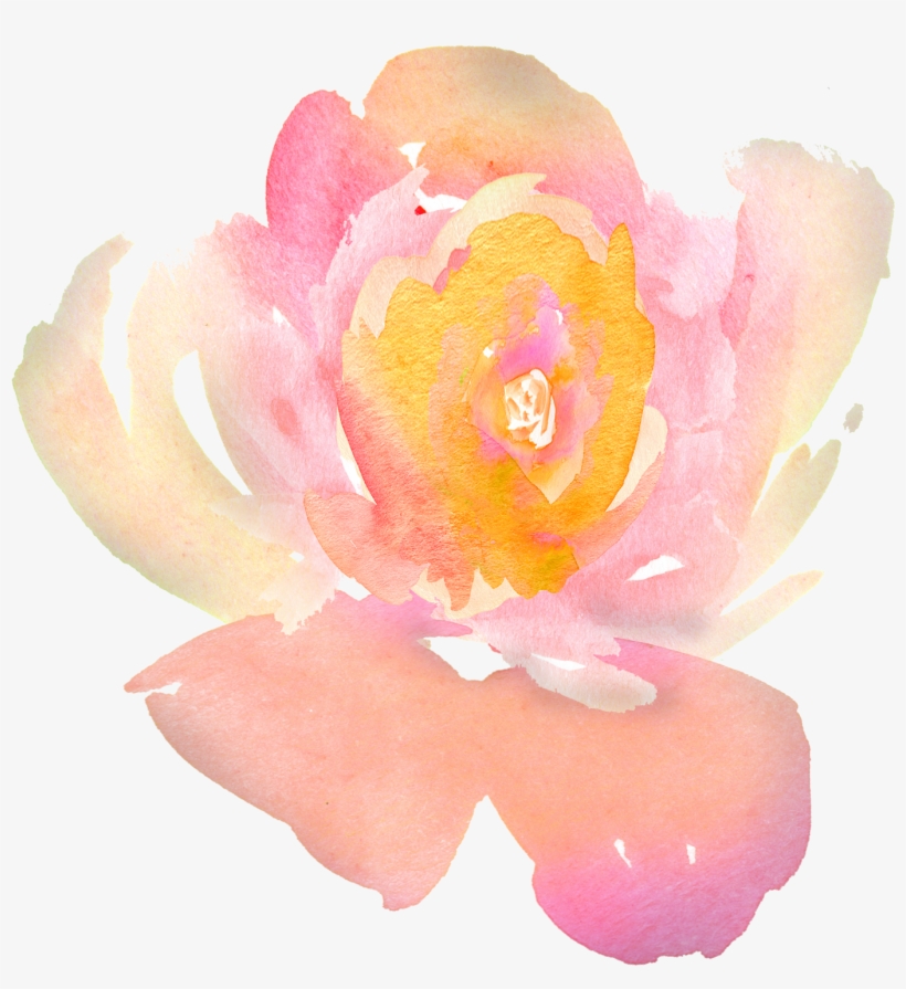 Free Watercolor Flowers Png Download, transparent png download