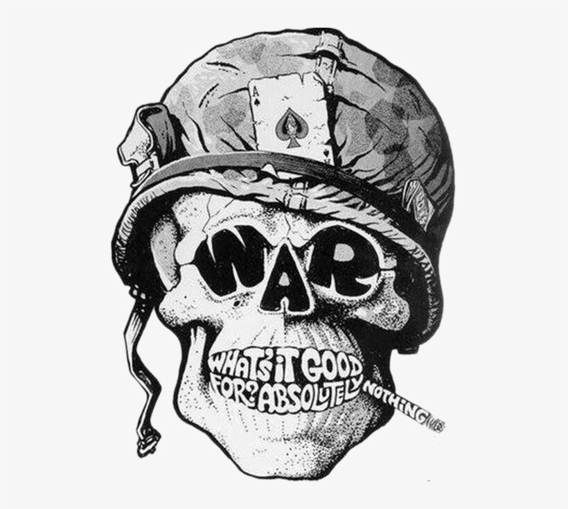 Vietnam War Drawing - War What's It Good, transparent png download