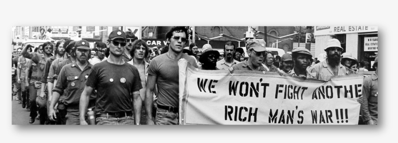 A Nation Divided By War - We Won T Fight Another Rich Man's War, transparent png download