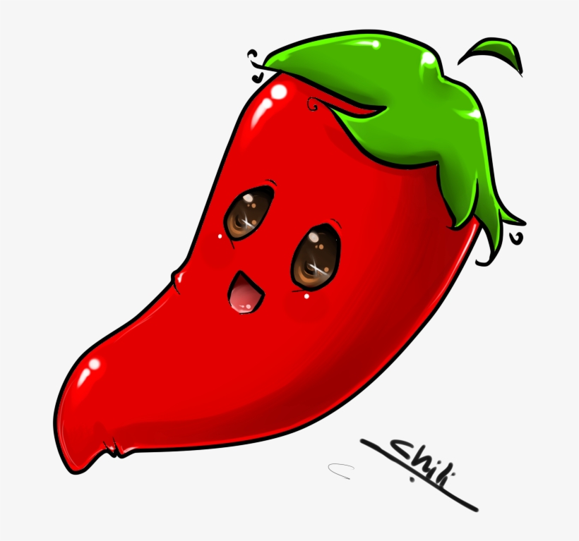 Cute Pepper By Ladybird Clip Art Free Download - Cute Pepper, transparent png download