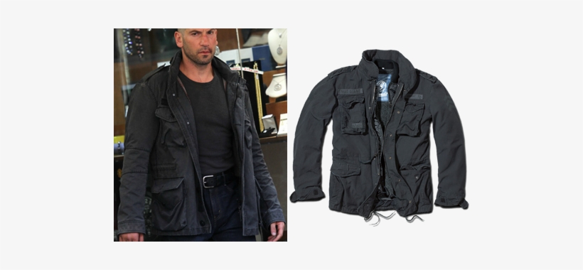 Netflix Punisher Jacket - Daredevil Season 2 Punisher Set, transparent png download