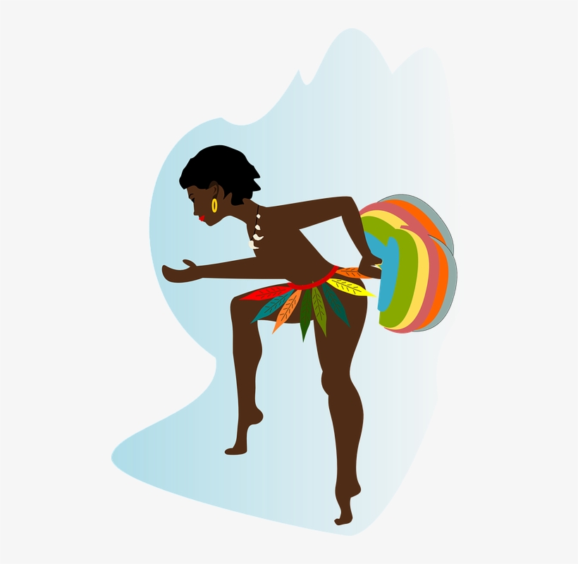 Graphic Black And White Download African Clipart Logo - African Dance Png, transparent png download