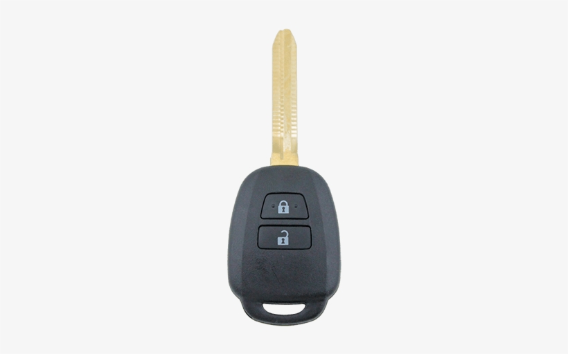 Toyota Rav4 Remote Car Key Blank 2 Button Replacement - Toyota Key, transparent png download