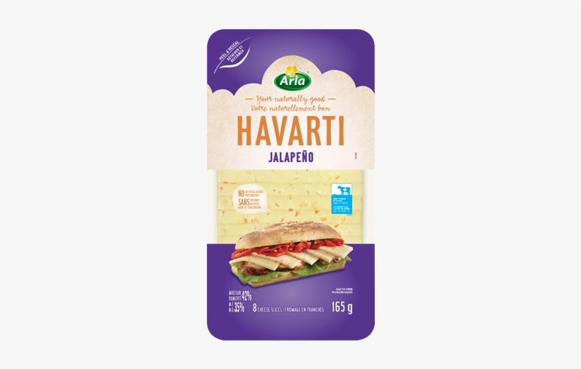 Slices Jalapeño 165 G - Arla Sliced Cheese, transparent png download
