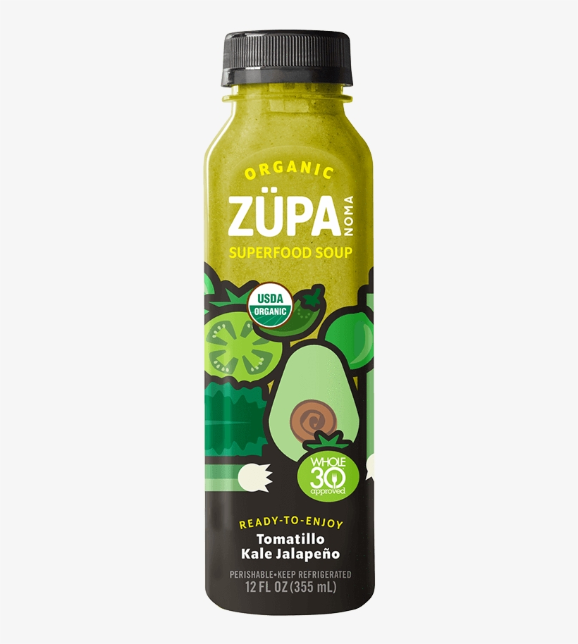 Tomatillo Kale Jalapeño - Soup, transparent png download