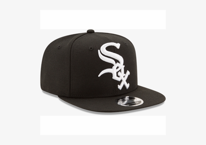 Chicago White Sox Black Logo Grand New Era 9fifty Secondary - Chicago White Sox, transparent png download