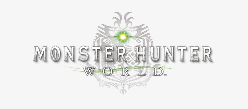 Monster Hunter World Logo Render, transparent png download