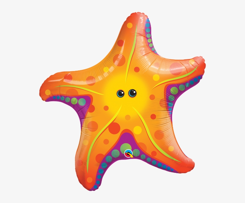 35373 - - - Super Sea Star - Starfish Balloon, transparent png download