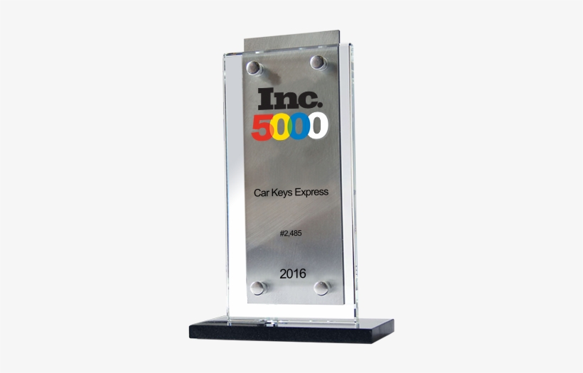 Inc5000award - Inc 500, transparent png download