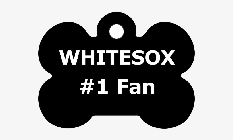 Pet Tag Bone White Sox - Washington, D.c., transparent png download