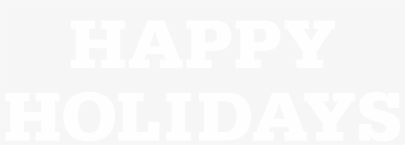 Happy Holidays - White Happy Holidays Png, transparent png download