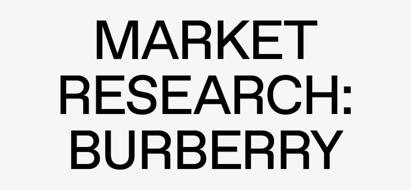 Market Research - Burberry - Pussy Mean, transparent png download
