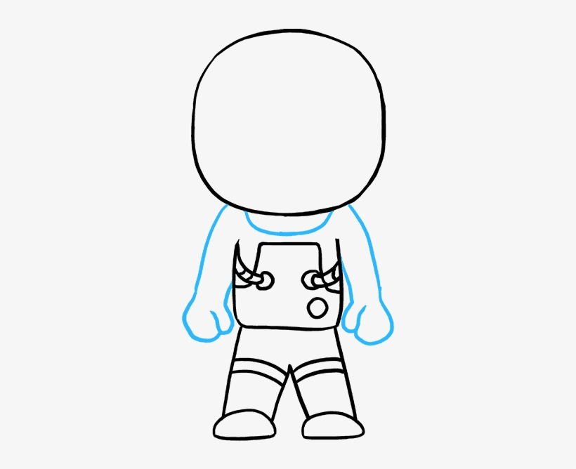 How To Draw Astronaut - Astronaut Drawing Easy, transparent png download