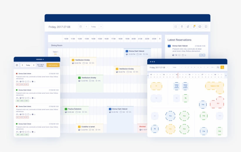 Add A Table Plan To Your Reservation Management And - Restaurant, transparent png download