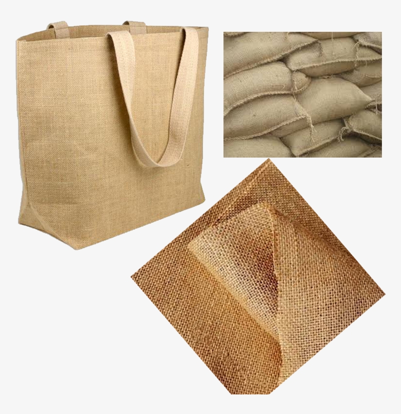 Hessain Cloth & Bag/sacking Cloth & Bag/jute Shopping - Eco Friendly Jute/ Burlap Natural Large Grocery Shopping, transparent png download