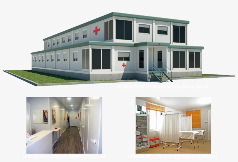 Modular Hospitals - Modular Hospital, transparent png download