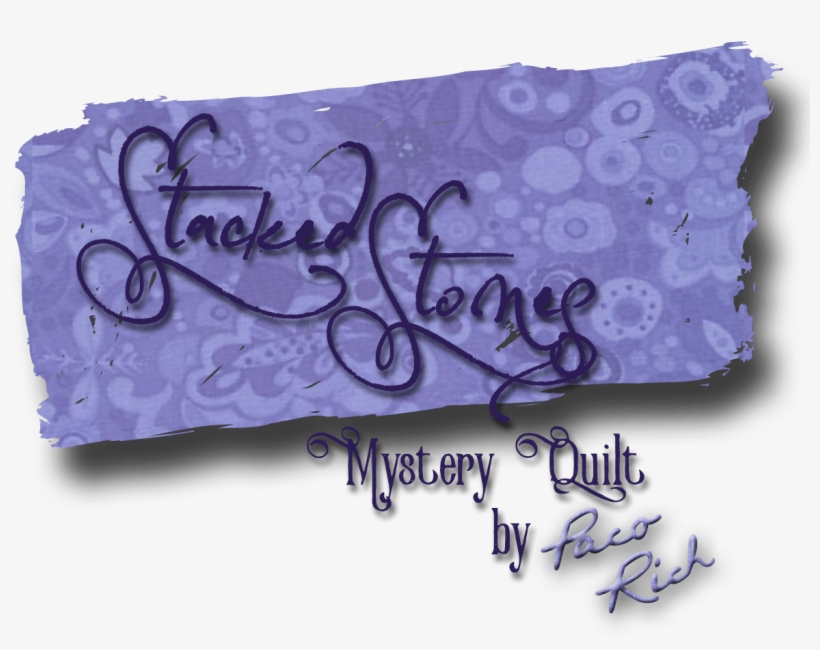 Pj S Crafty Creations Stacked Stones Table Runner And - Blanket, transparent png download