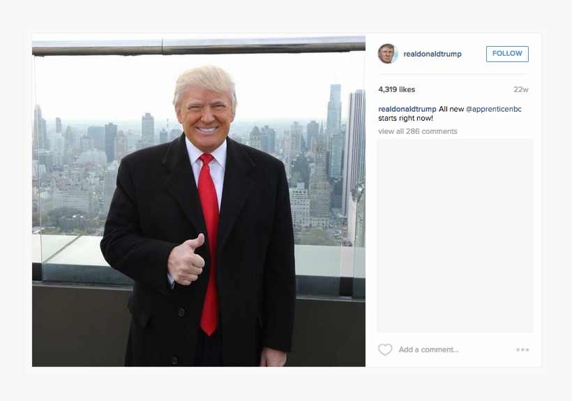 Trump Giving The Thumbs Up - Donald Trump, transparent png download