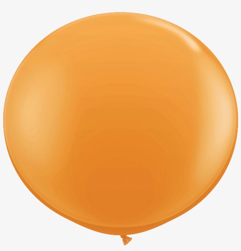36" Orange Latex Balloon - Balloons, transparent png download