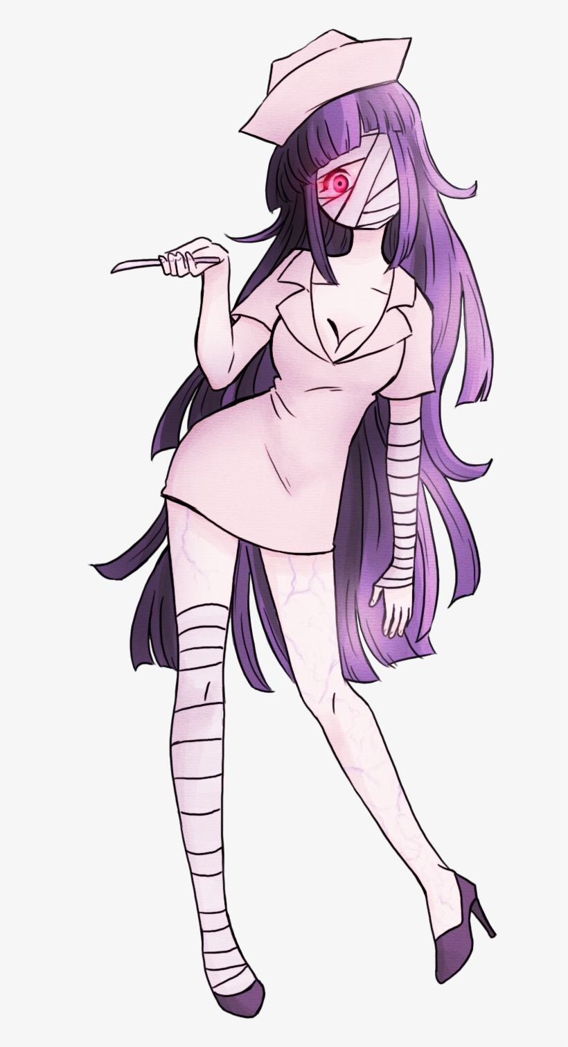 Psycho Girl, Silent Hill Nurse, Mikan Tsumiki, Pink - Silent Hill, transparent png download
