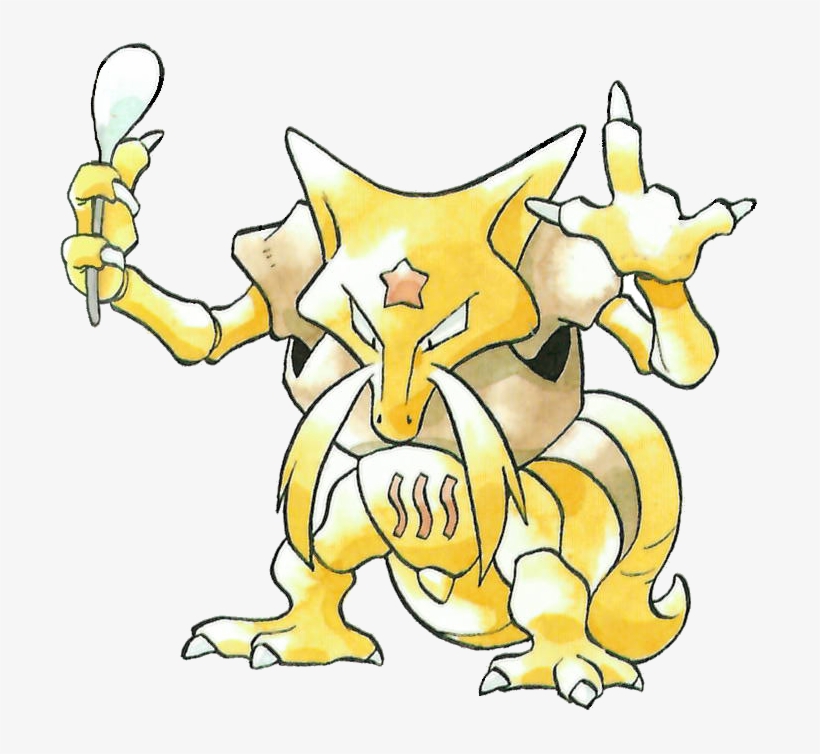 Pokemon Kadabra, transparent png download