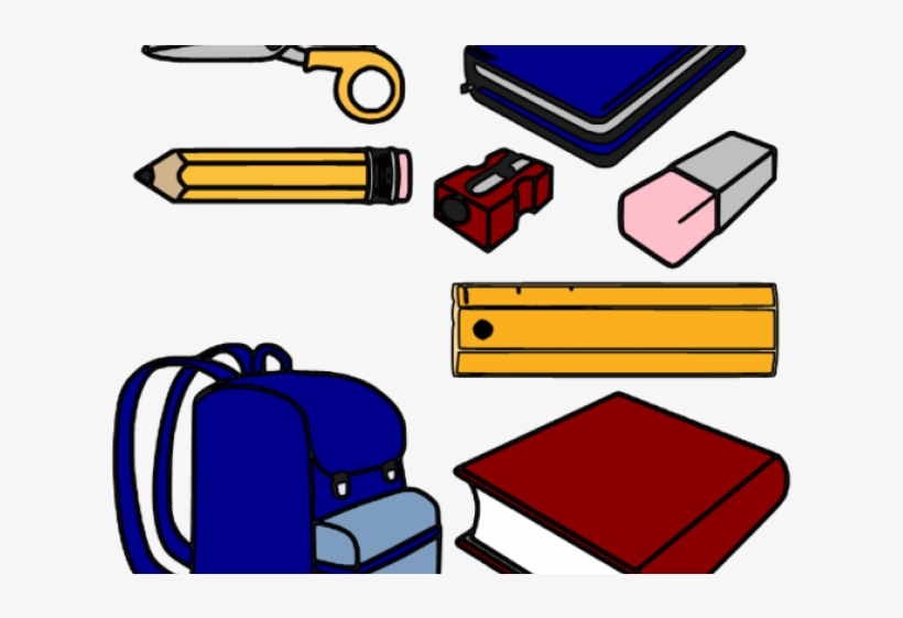 School Clipart Clipart Thing - School Supplies Clipart Png, transparent png download