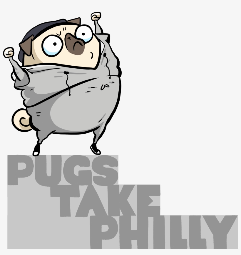 Teespring - Pug, transparent png download