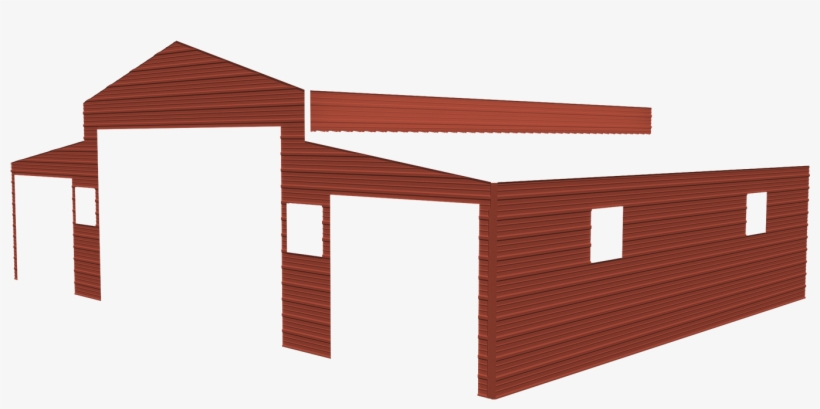 Barn Wall Barn Red - Color, transparent png download