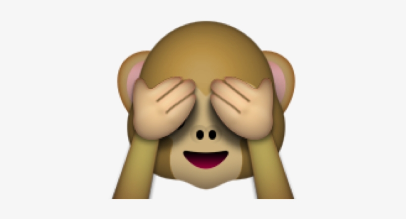 Publico Objetivo En Facebook - Emoji Monkey Eyes Png, transparent png download