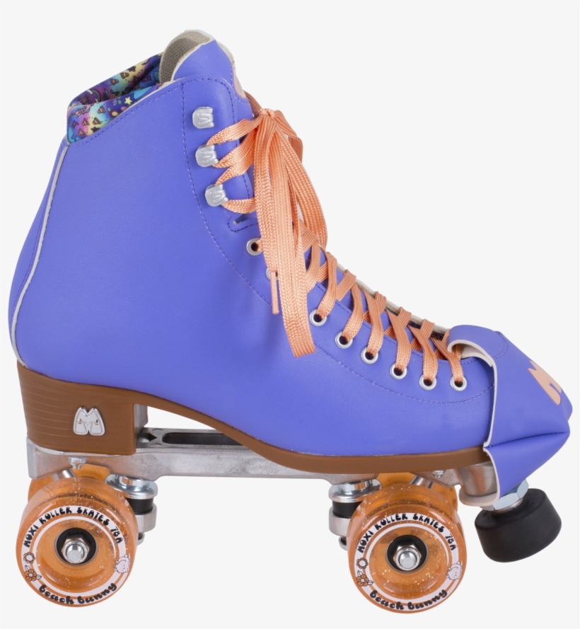 Moxi Beach Bunny Periwinkle Sunset - Moxi Beach Bunny Roller Skates, transparent png download