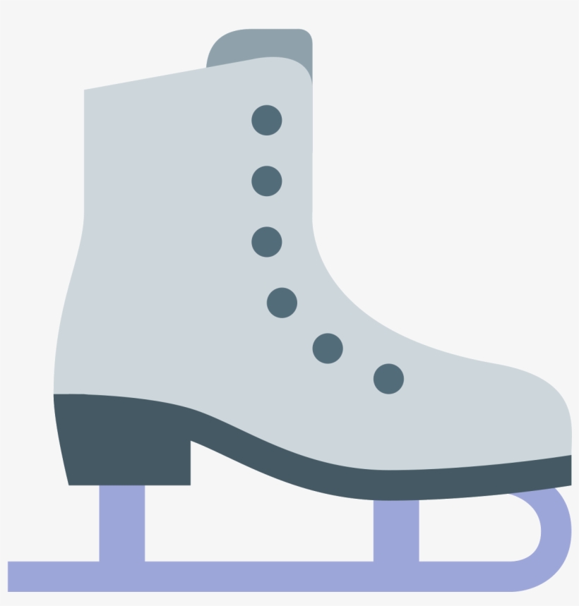Ice Skate Icon - Patin A Glace Png, transparent png download