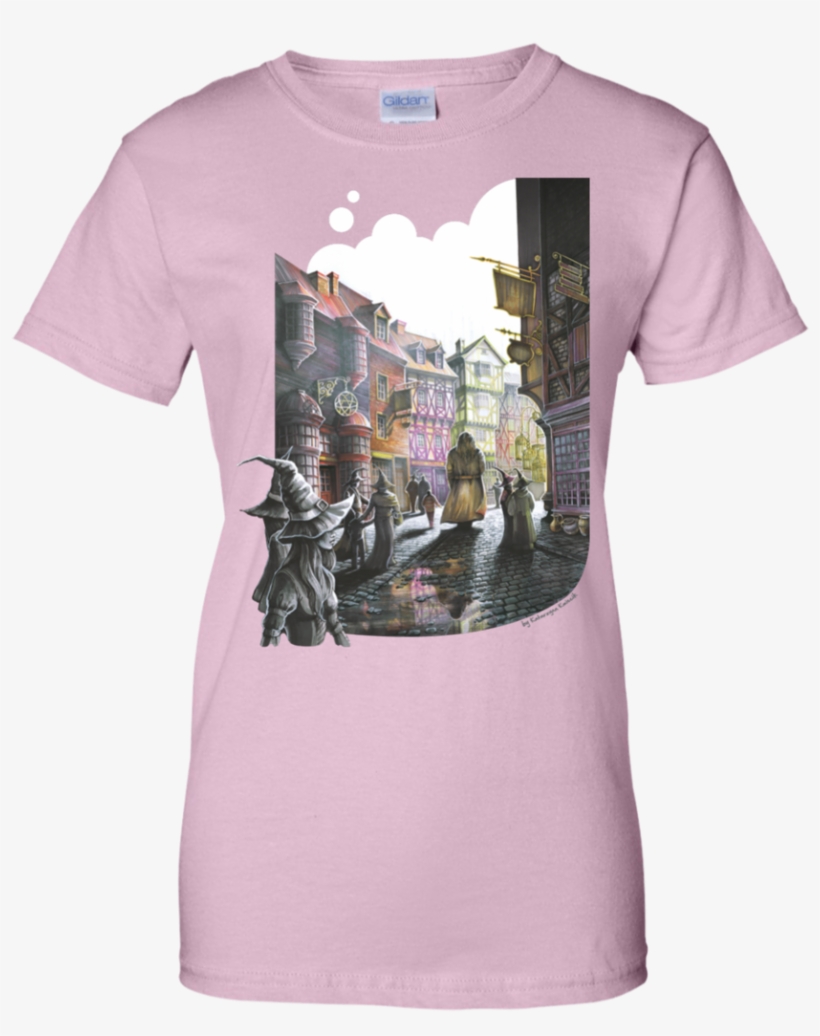 Harry Potter - Diagon Alley Unisex T-shirts, transparent png download